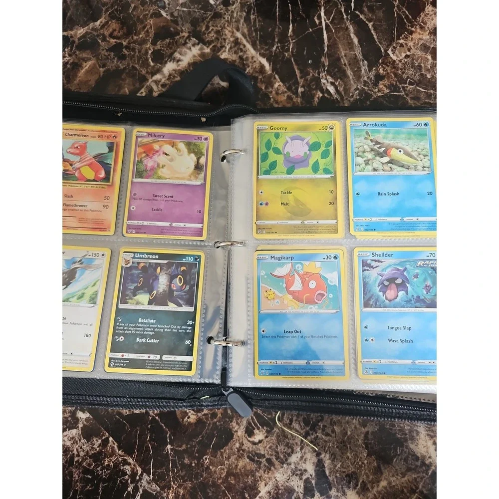 Pokemon And Dragon Ball Card Lot In Pokemon Binder